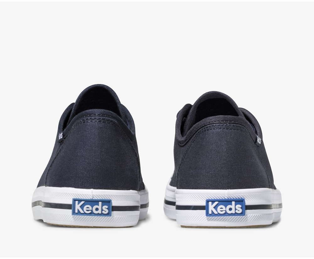 Keds Womens Sneakers Navy - Washable Kickstart - 537CJFIMT